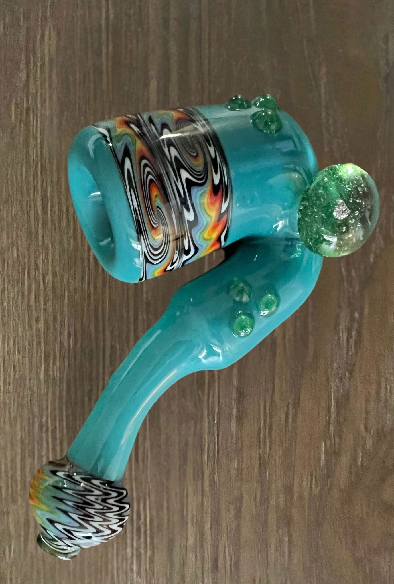 Linework Sherlock Silicon Carbide Hand Pipe - GiggleGlass